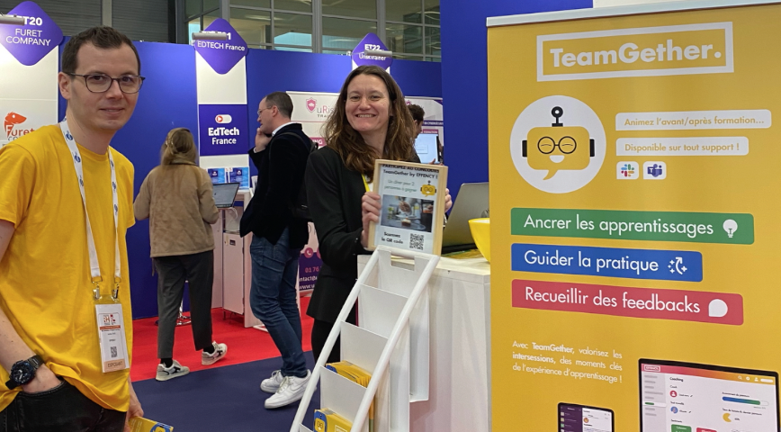 L'équipe EFFENCY au salon eLearning Expo